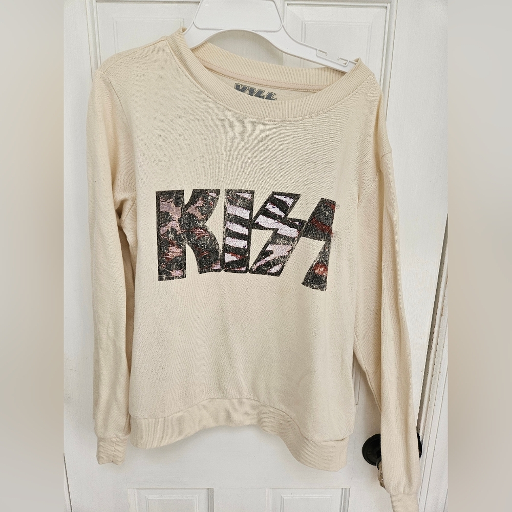 Size xs KISS band/ concert sweatshirt